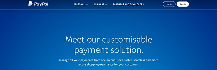 Paypal Website