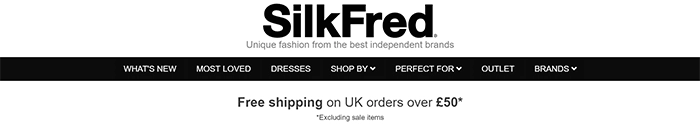 SilkFred  Website