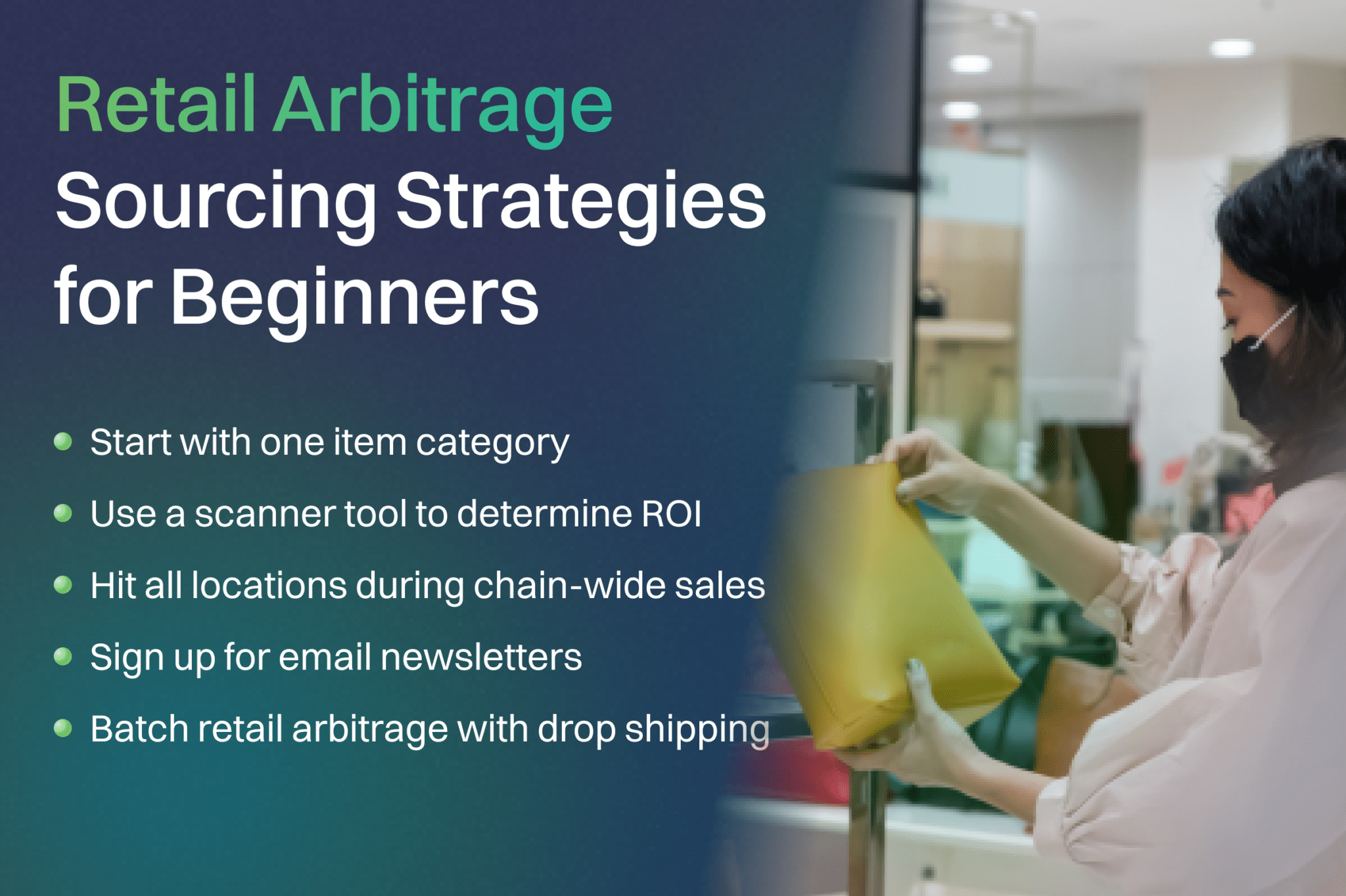 Retail arbitrage sourcing strategy for beginners