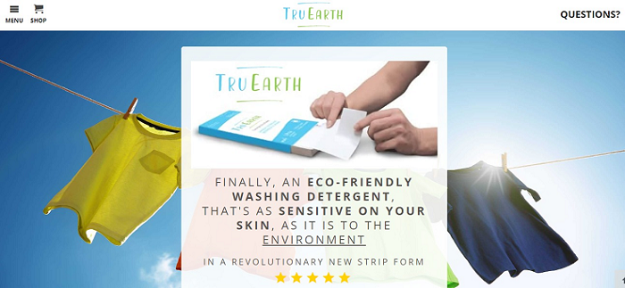 Tru Earth website home page